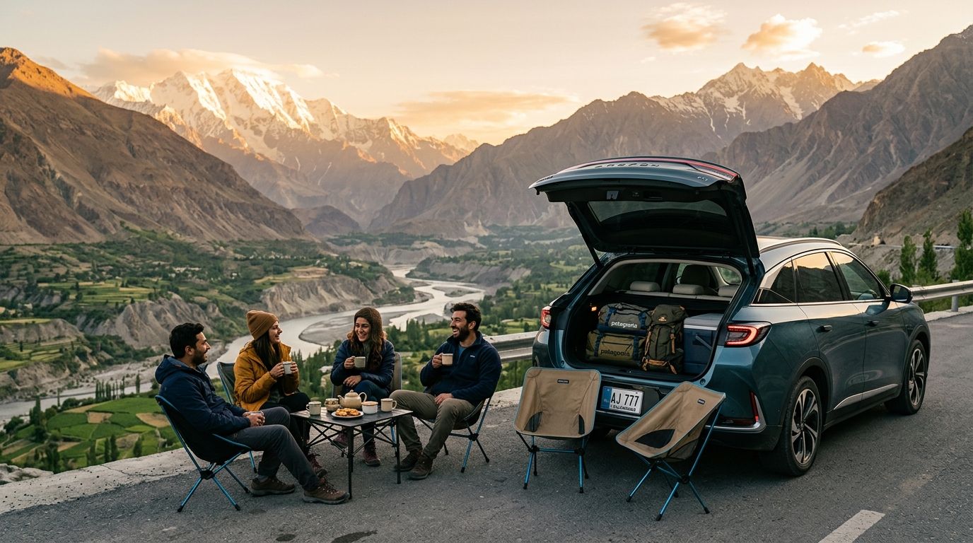 ArcFox T1 Spacious Trunk and Cabin Space